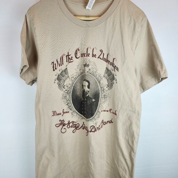 Will the Circle Be Unbroken Nitty Gritty Dirt Band Graphic T Size S/M - Picture 2 of 5